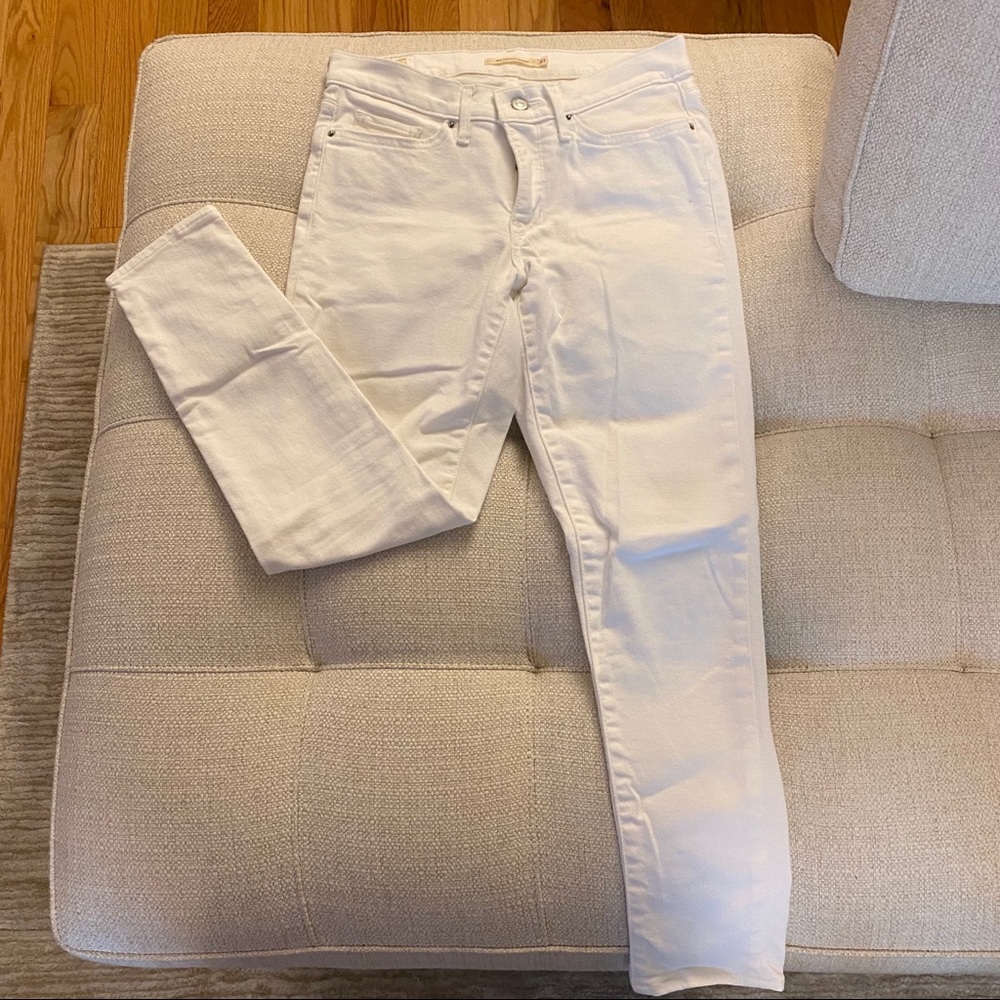 Levi’s 311 shaping skinny jean white | 27